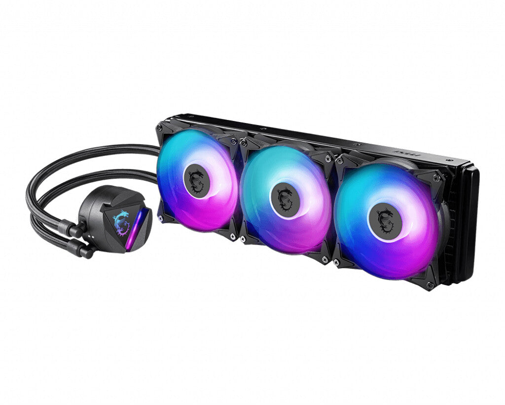 MSI MAG CORELIQUID 360R V2 - Liquid CPU Cooler in Black - 360mm