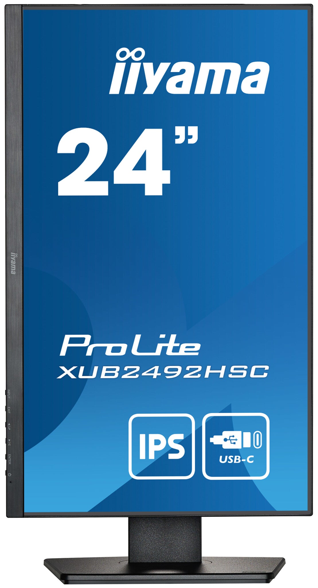 iiyama ProLite XUB2492HSC-B5 LED display 61 cm (24") 1920 x 1080 pixels Full HD Black
