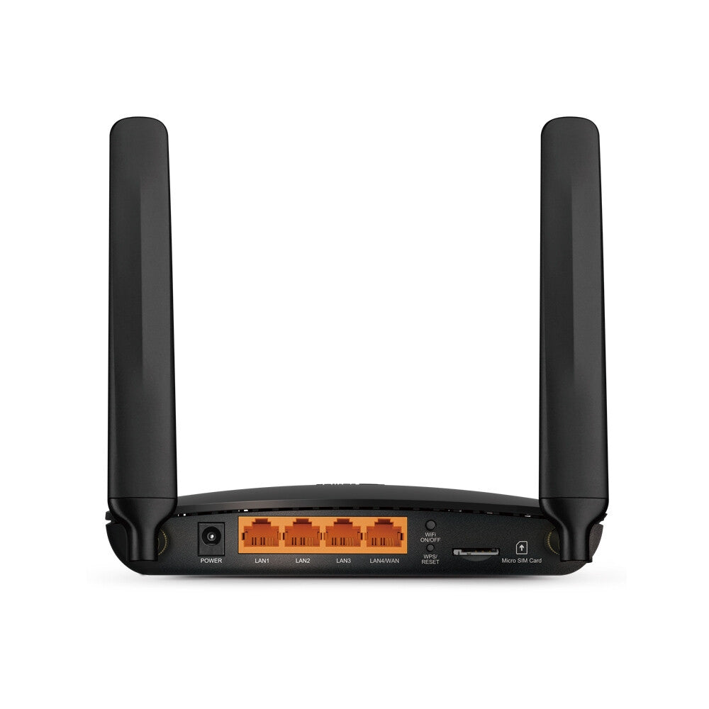 TP-Link Archer MR200 - Fast Ethernet Dual-band (2.4 GHz / 5 GHz) 4G wireless router in Black