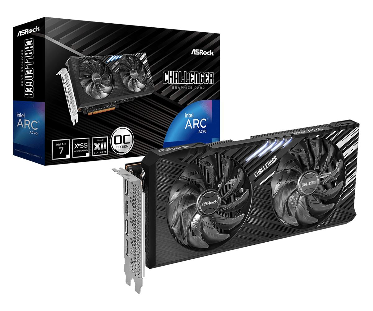 Asrock Challenger Intel Arc A770 SE 16GB OC GDDR6