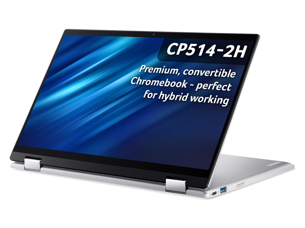 Acer Chromebook Enterprise Spin 514 - 35.6 cm (14") - Intel® Core™ i5-1130G7 - 8 GB LPDDR4x-SDRAM - 128 GB SSD - Wi-Fi 6 - ChromeOS - Silver