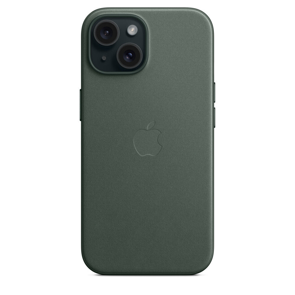 Apple MT3J3ZM/A - FineWoven Case with MagSafe for iPhone 15 in Evergreen