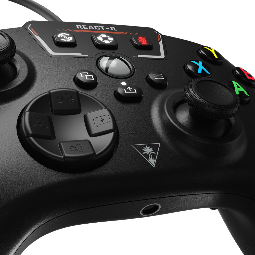Turtle Beach REACT-R - USB Gamepad for PC / Xbox Series X|S in Black