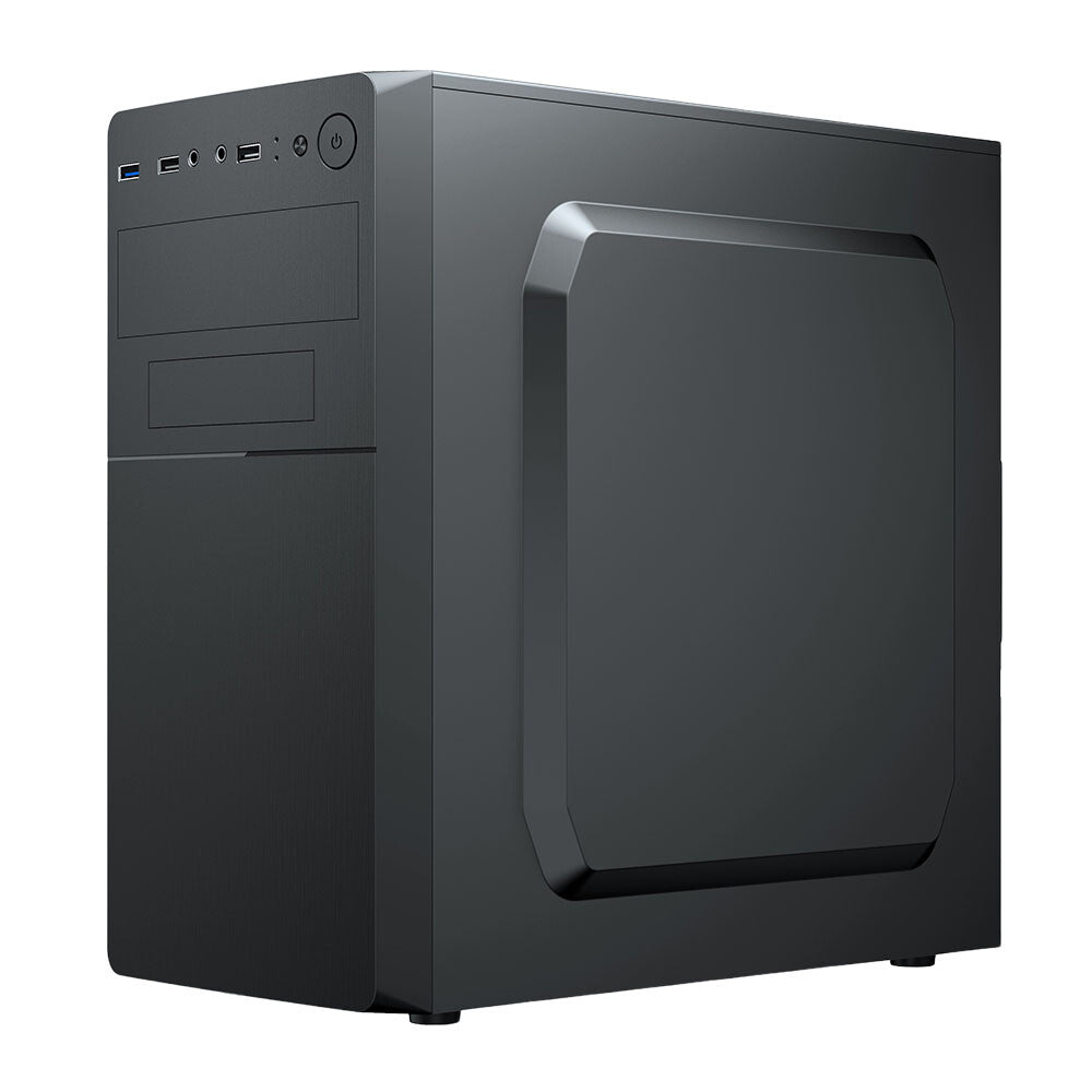 VIDA Business - MicroATX Mid Tower Case in Black