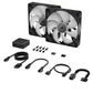 Corsair iCUE LINK RX140 RGB - Computer Case Fan in Black - 140mm (Pack of 2)
