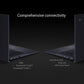 ASUS Chromebook - 35.6 cm (14") - Touchscreen - Intel® Core™ i7-1165G7- 16 GB LPDDR4x-SDRAM - 512 GB SSD - Wi-Fi 6 - ChromeOS - Black