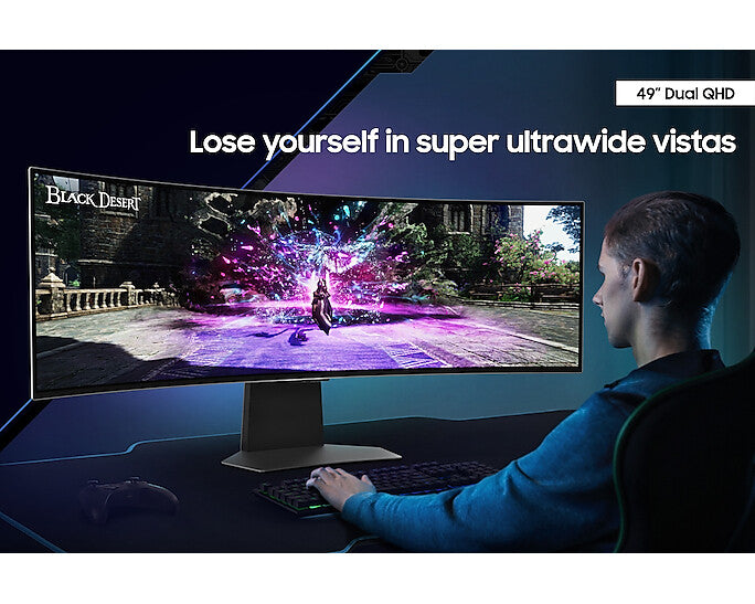 Samsung Odyssey OLED G9 - 124.5 cm (49") - 5120 x 1440 pixels DQHD OLED Monitor