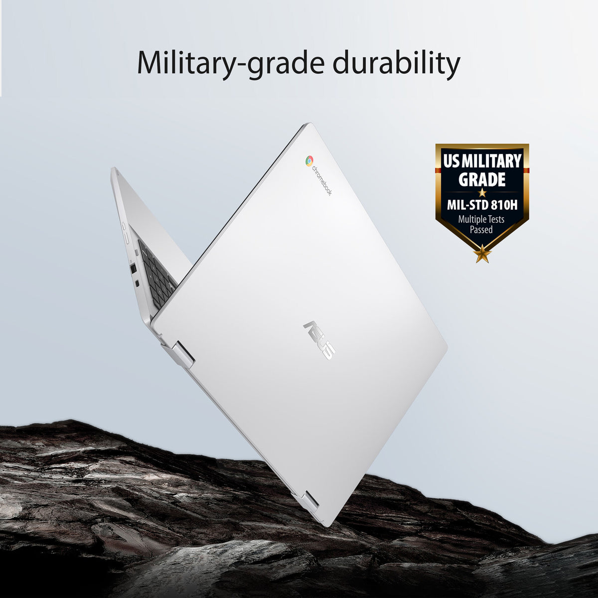 ASUS Chromebook - 39.6 cm (15.6") - Touchscreen - Intel® Celeron® N4500 - 8 GB LPDDR4x-SDRAM - 64 GB eMMC - Wi-Fi 6 - ChromeOS - Silver