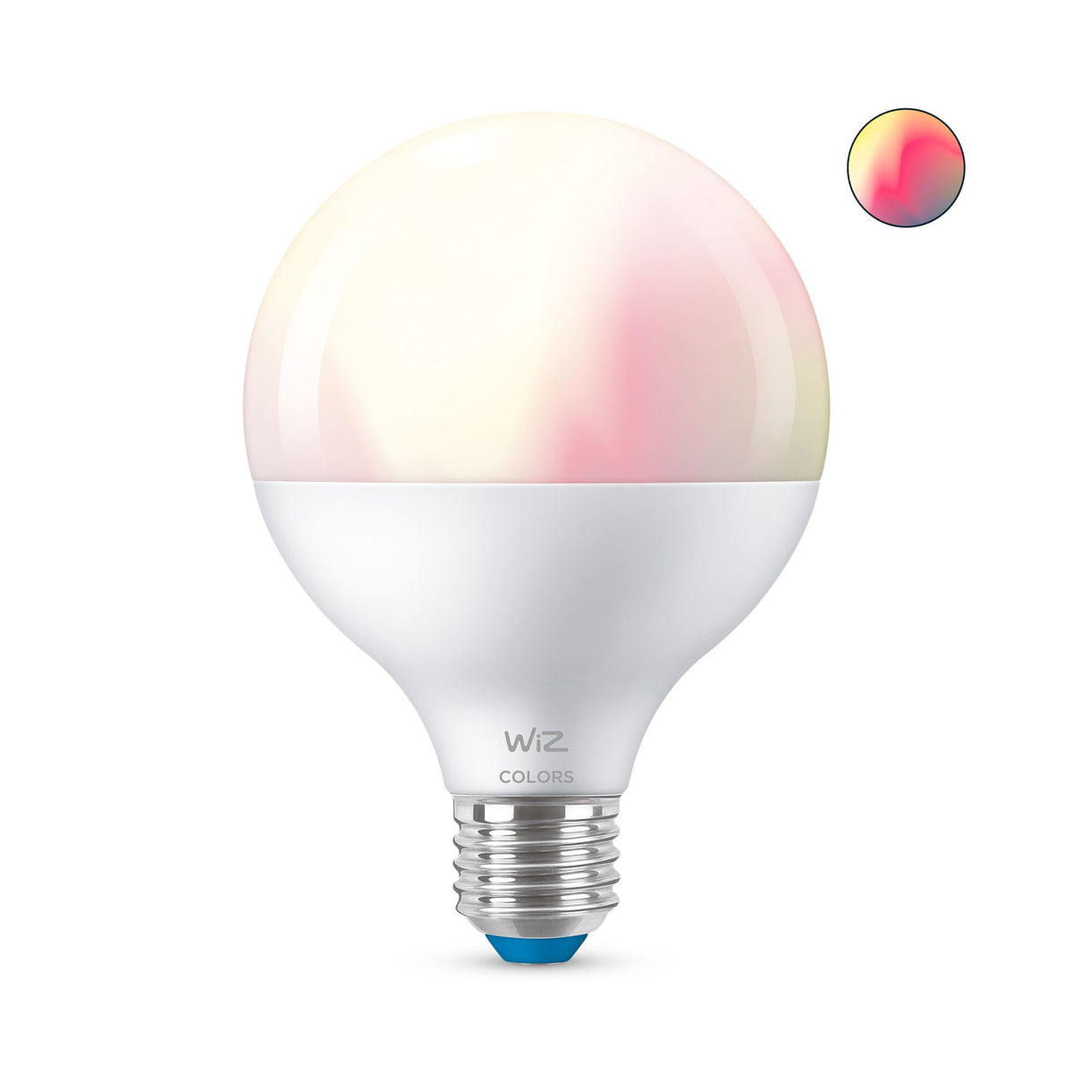 WiZ Globe Smart Wi-Fi Lightbulb - Multicolour - E27