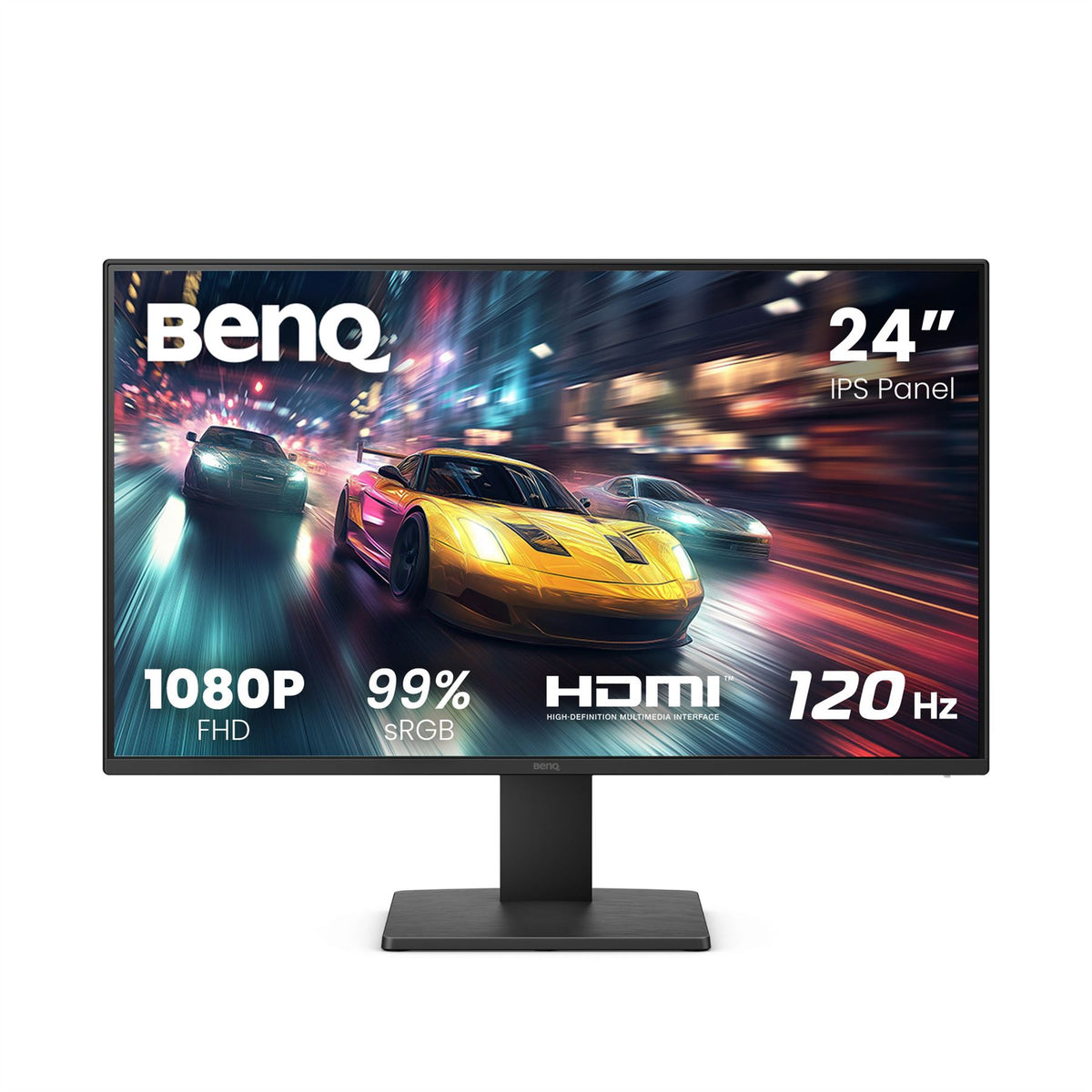 BenQ GW2491P 24" IPS 1920x1080 120Hz 1ms Eye-Care Widescreen Gaming Monitor