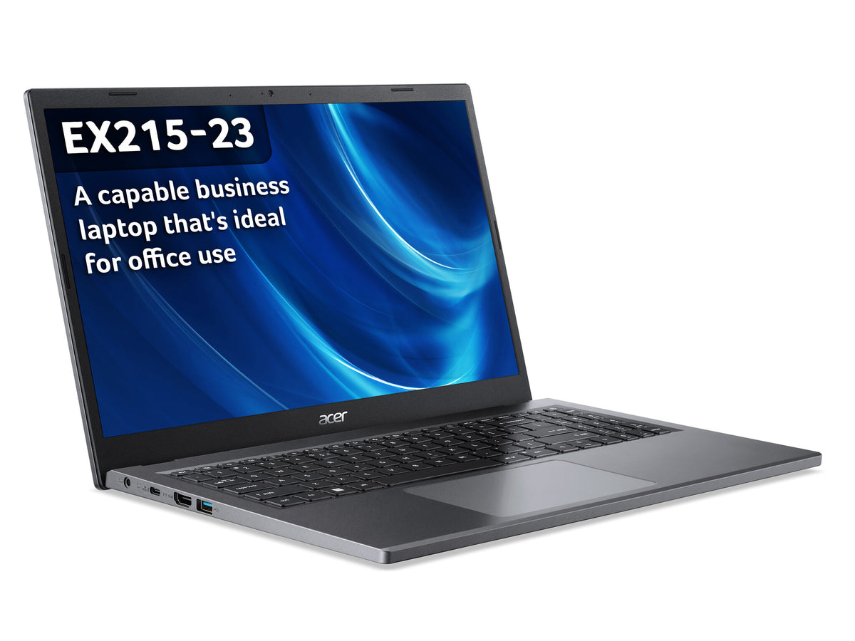Acer Extensa 15 Laptop - 39.6 cm (15.6") - AMD Ryzen™ 5 7520U - 8 GB LPDDR5-SDRAM - 256 GB SSD - Wi-Fi 5 - Windows 11 Pro - Grey
