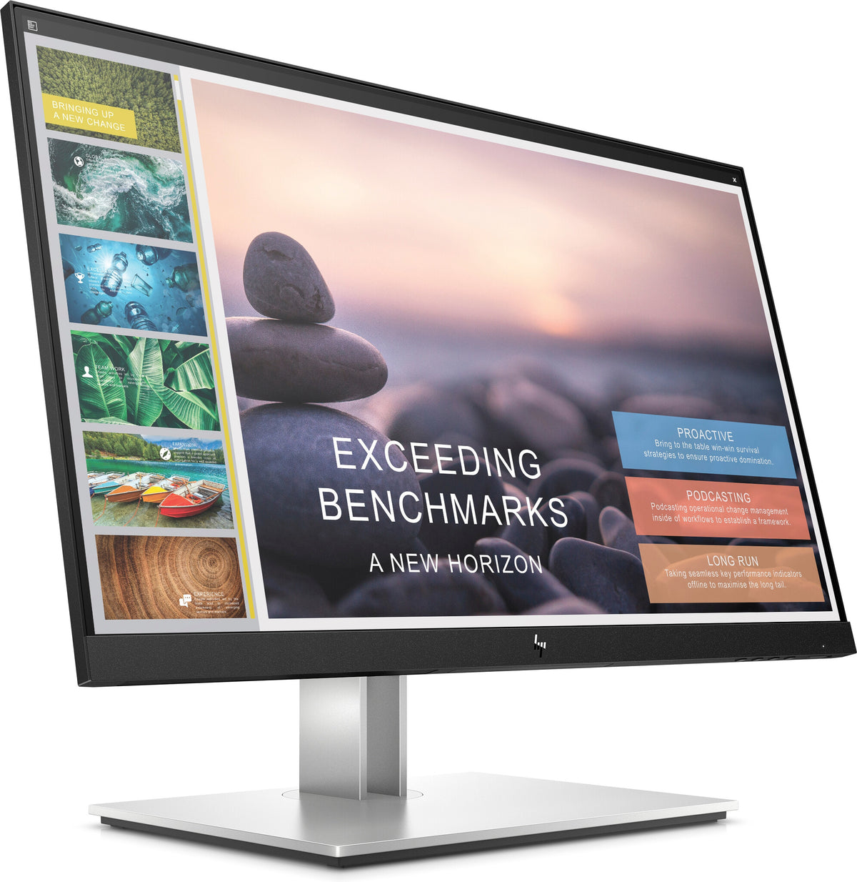 HP E24T G4 - 60.5 cm (23.8") - 1920 x 1080 pixels Full HD Touchscreen Monitor
