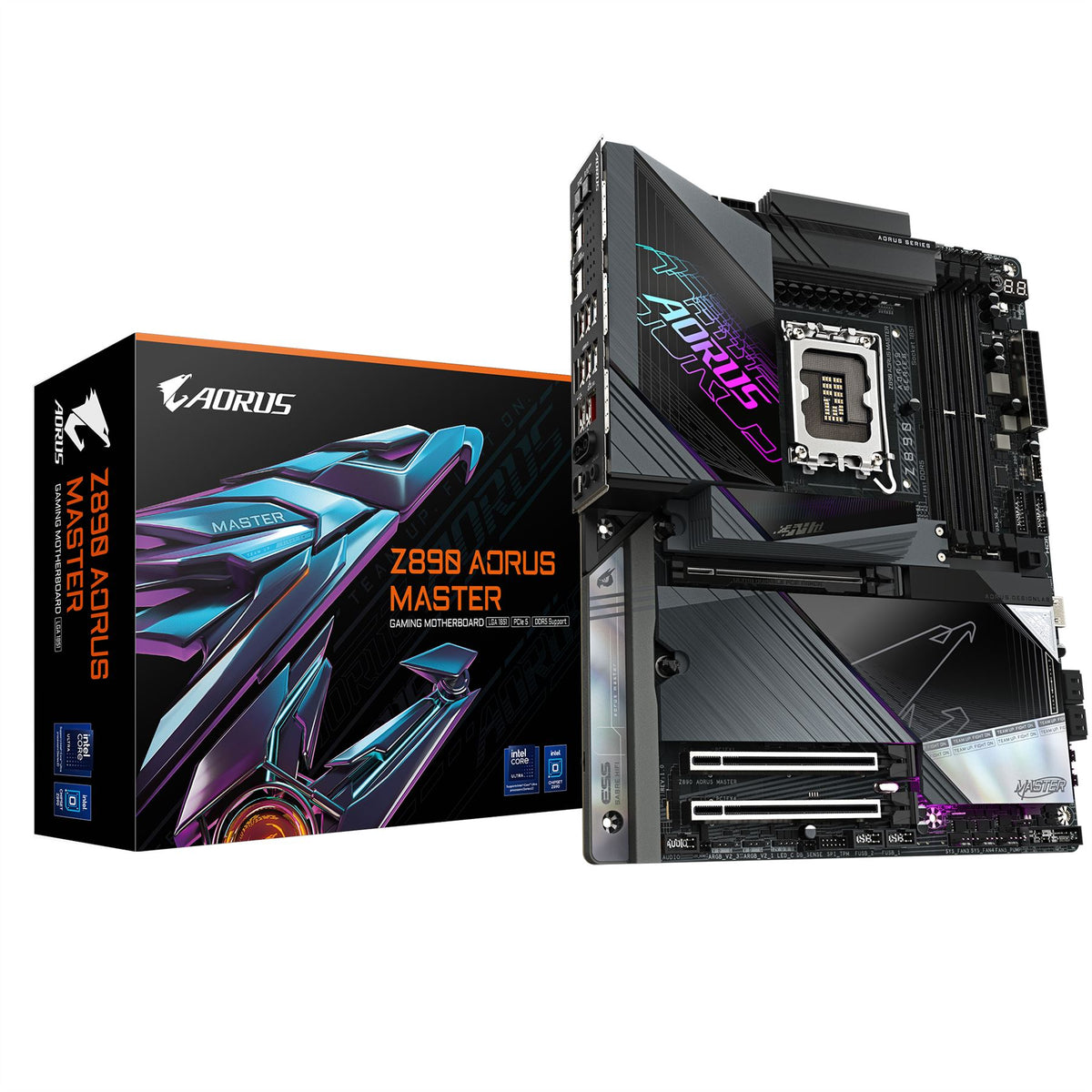 GIGABYTE Z890 AORUS MASTER ATX motherboard - Intel Z890 LGA 1851