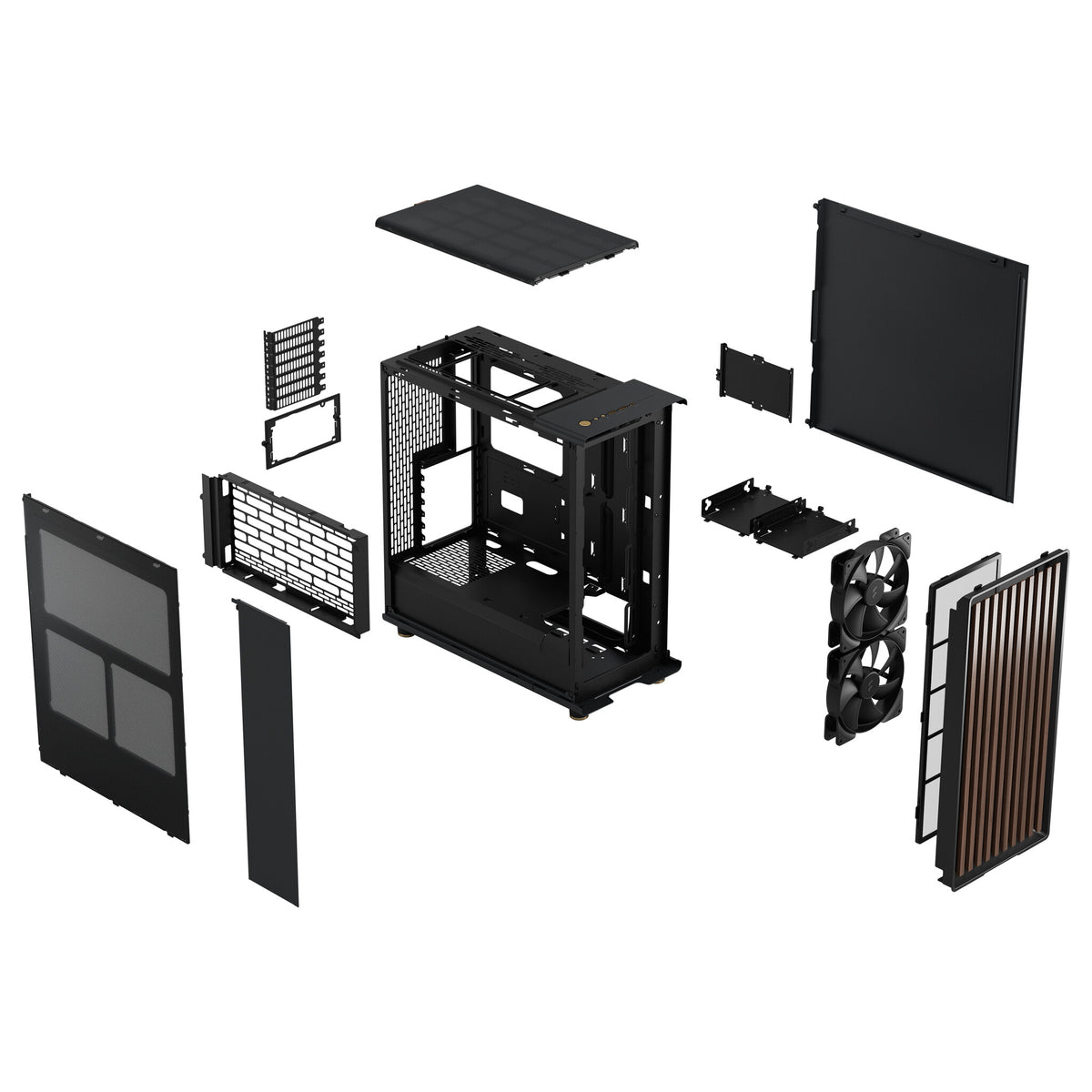 Fractal Design North - ATX Mid Tower Case in Black