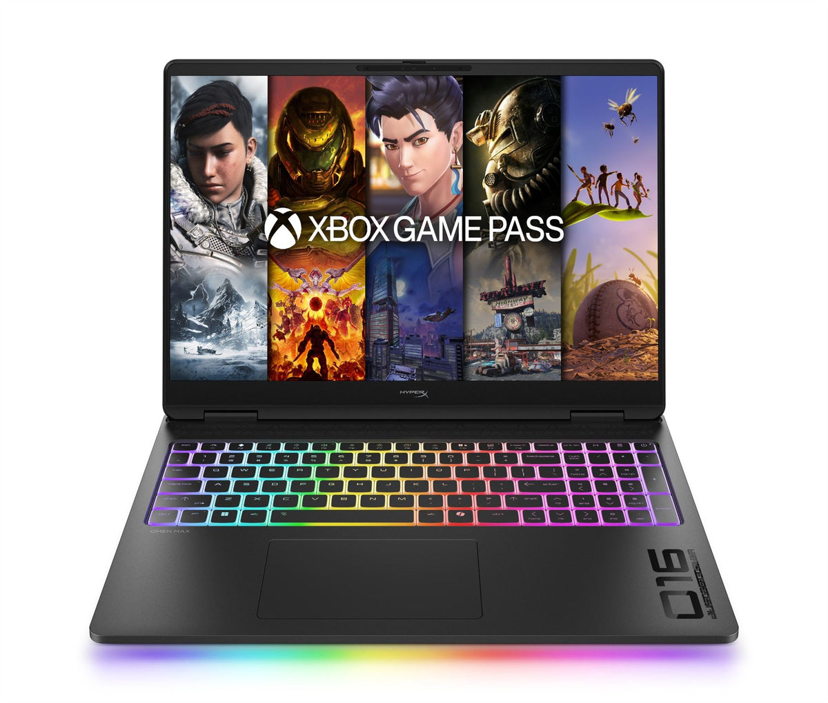 HP HyperX OMEN MAX 16 inch Gaming Laptop PC 16-ah1402na Intel Core Ultra 7 40.6 cm (16") 2.5K 32 GB DDR5-SDRAM NVIDIA GeForce RTX 5080 Wi-Fi 7 (802.11be) Windows 11 Home Black