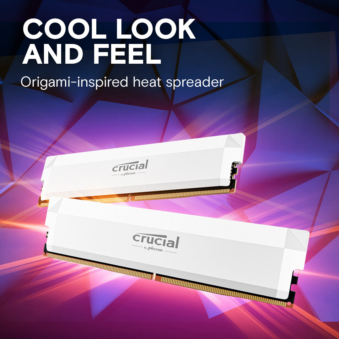 Crucial Pro Overclocking - 32 GB 2 x 16 GB DDR5 6000 MHz memory module
