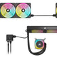 Corsair iCUE LINK QX120 RGB - PWM Computer Case Fan in Black / White - 120mm