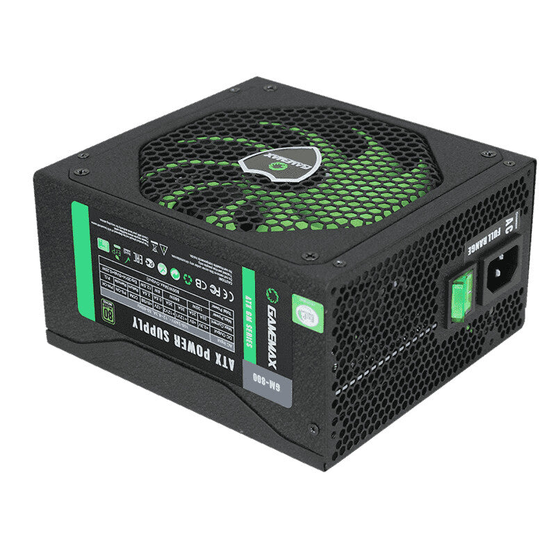 GameMax GM-800 - 800W 80+ Bronze Semi-Modular Power Supply Unit
