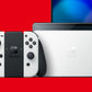 Nintendo Switch (OLED Model) - 64 GB - Neon Red / Blue