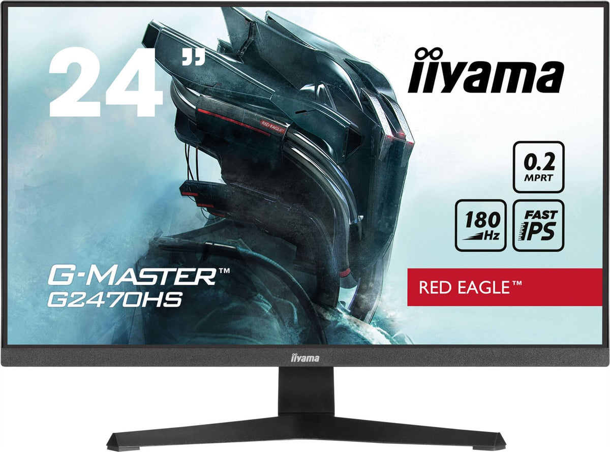 iiyama G-MASTER G2470HS-B1 - 60.5 cm (23.8") - 1920 x 1080 pixels FHD LCD Monitor