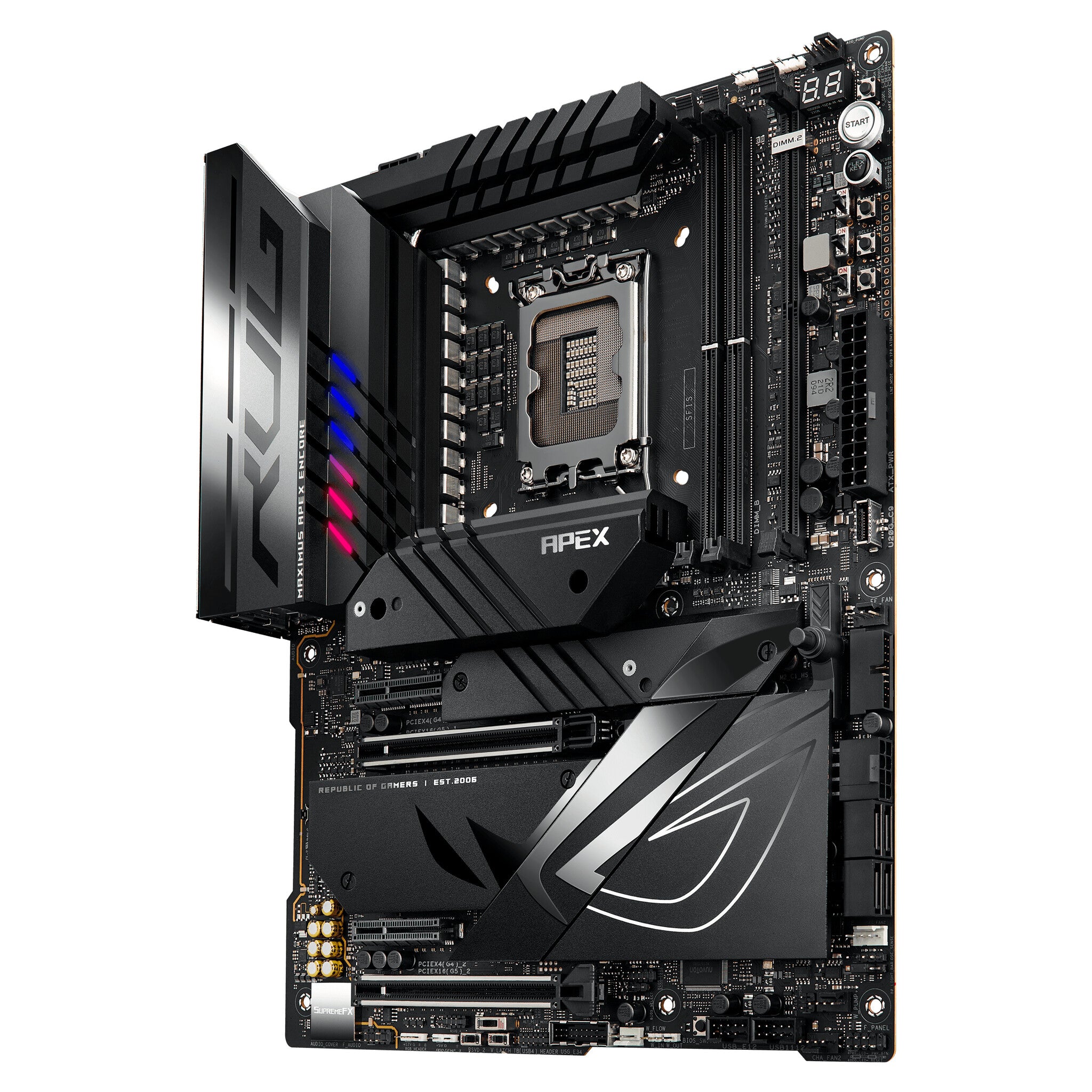 ROG MAXIMUS Z790 APEX ENCORE（動作品、中古） ASUS ROG MAXIMUS Z790 APEX ENCORE ATX Motherboard - Intel Z790 LGA