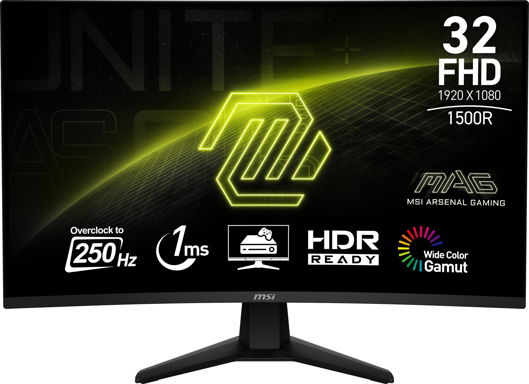 Màn hình cong LCD MSI MAG 32C6X (31.5 inch/FHD)