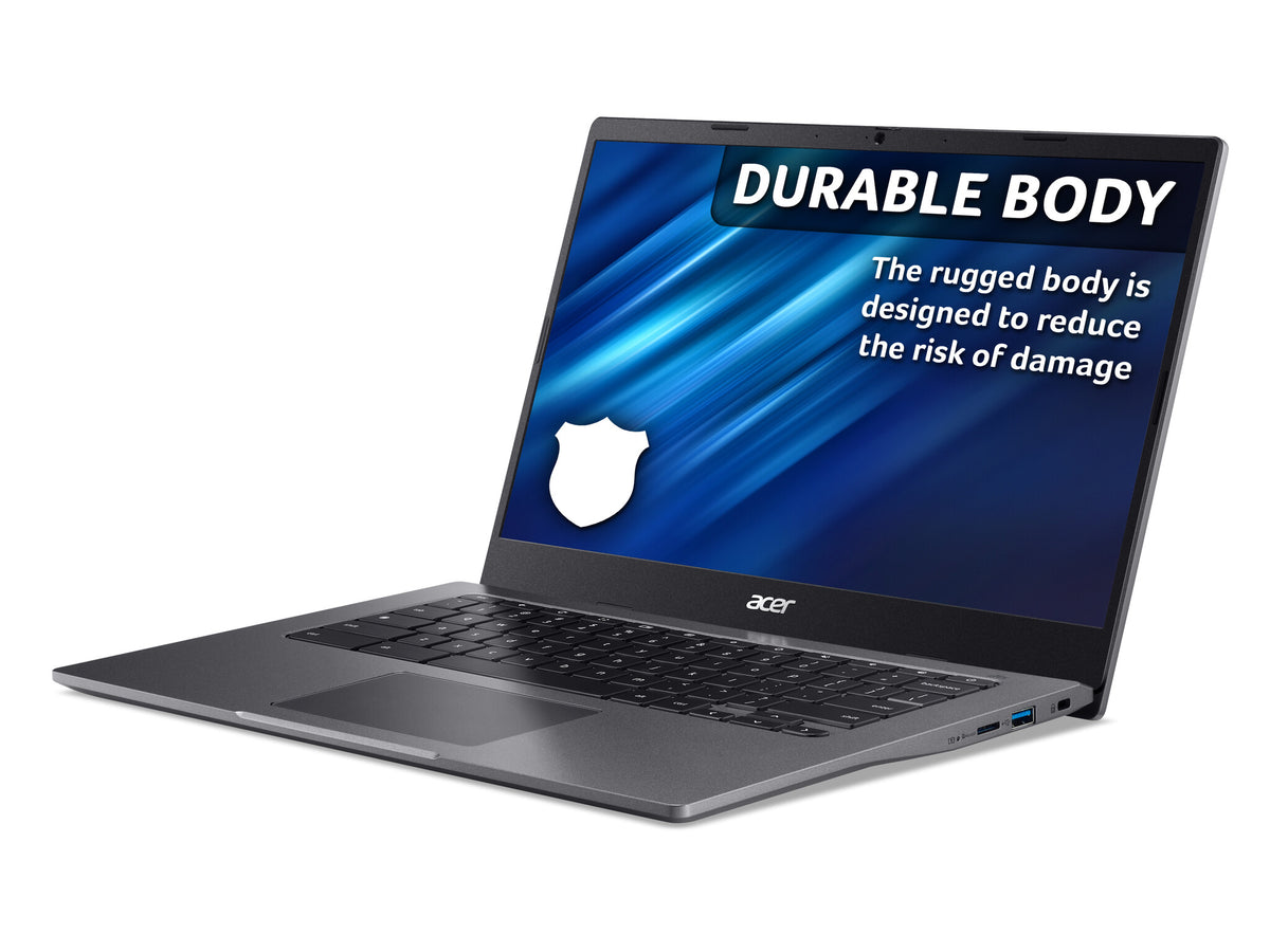 Acer Chromebook 514 - 35.6 cm (14&quot;) - Intel® Core™ i5-1135G7 - 8 GB LPDDR4x-SDRAM - 256 GB SSD - Wi-Fi 6 - ChromeOS - Grey