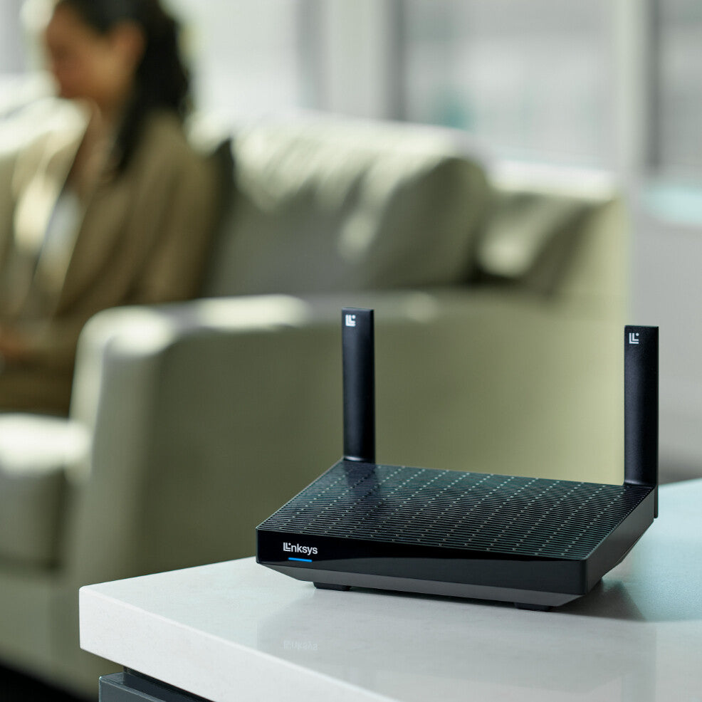 Linksys Hydra Pro 6 - Dual-band (2.4 GHz / 5 GHz) wireless router in Black