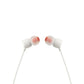 JBL Tune 110 - Wired in-ear Earbuds in White