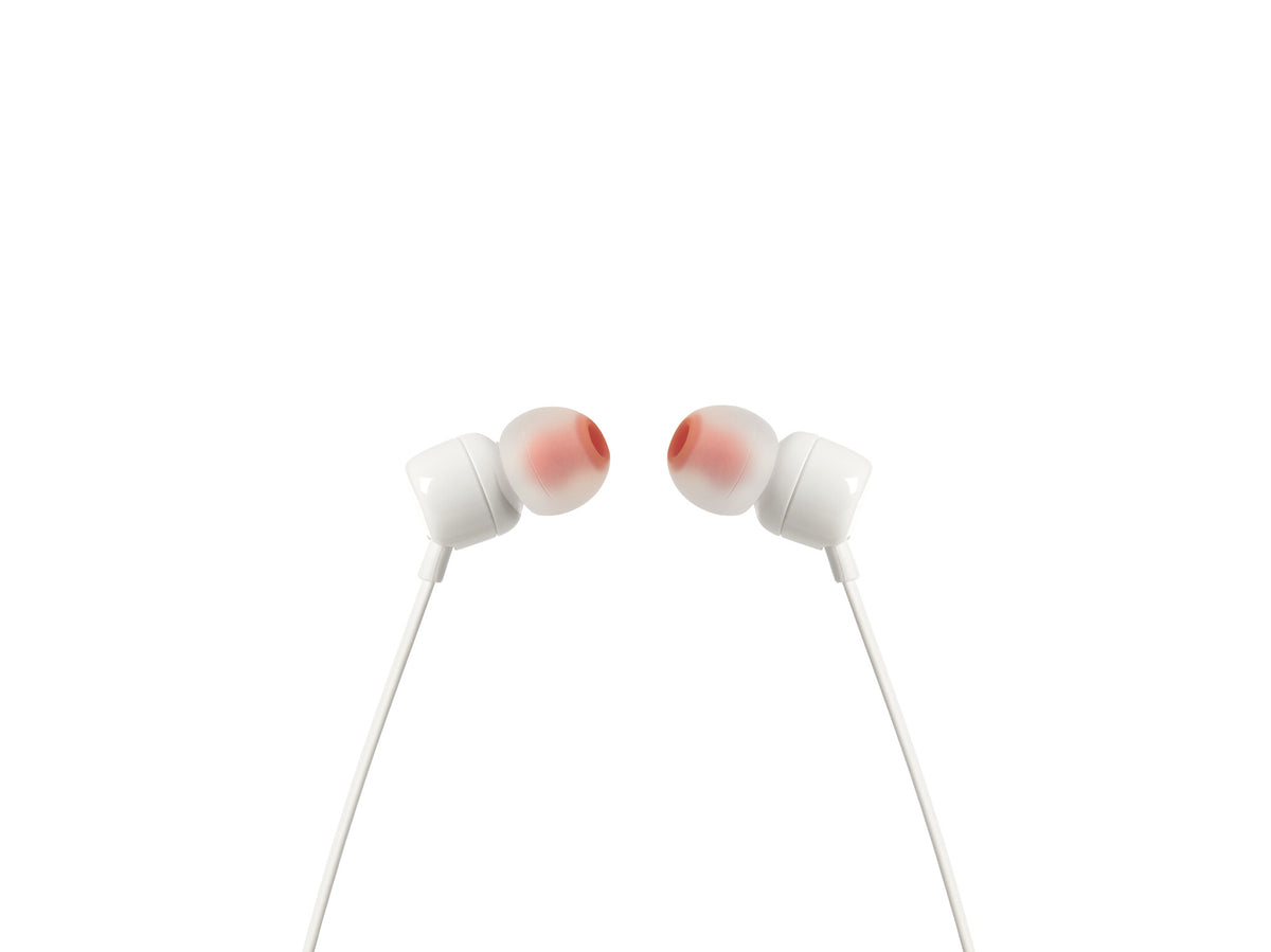 JBL Tune 110 - Wired in-ear Earbuds in White