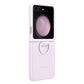 Samsung Silicone Case With Ring for Galaxy Z Flip5 in Lavender