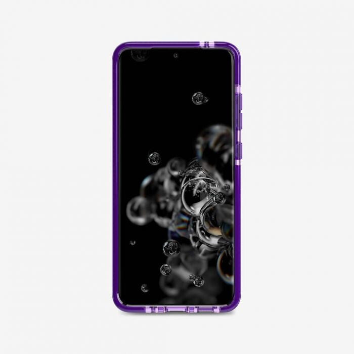 Tech21 Evo Check mobile phone case for Galaxy S20 Ultra in Violet