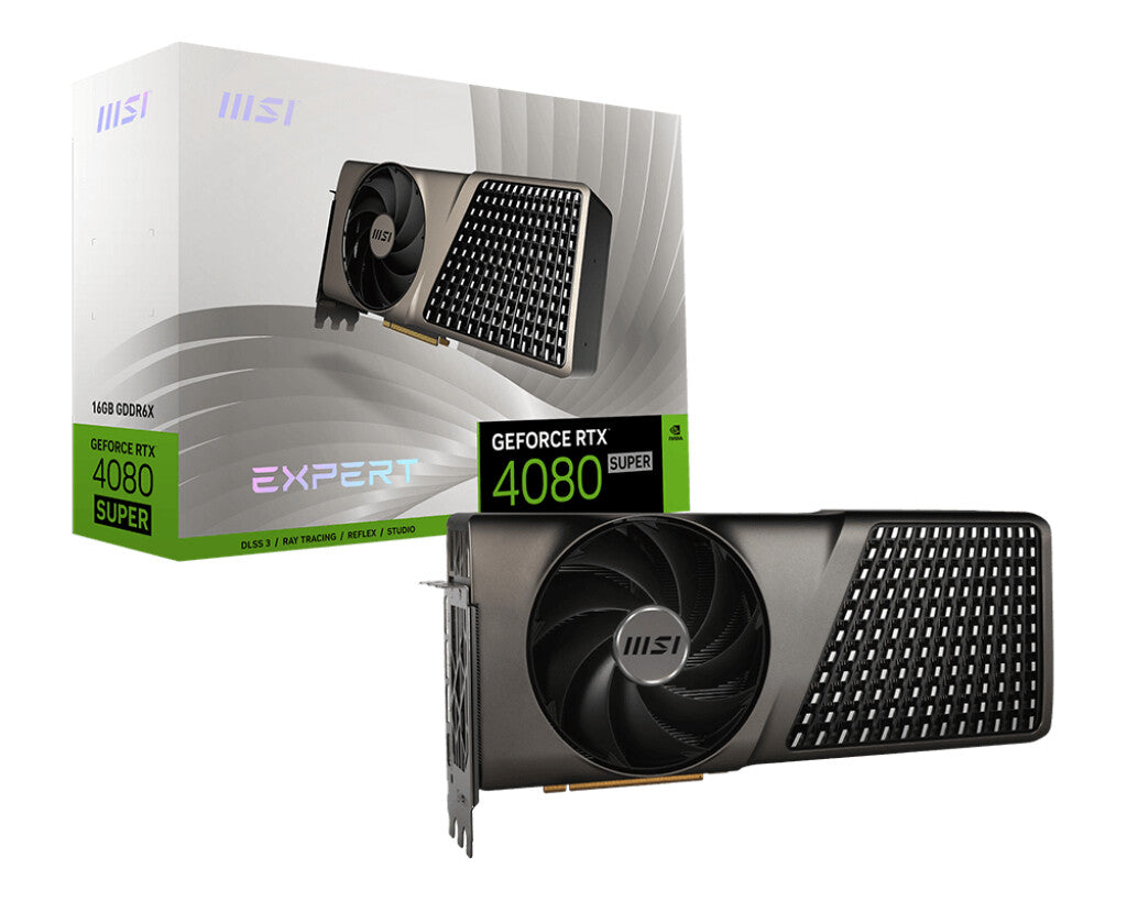 MSI EXPERT - NVIDIA 16 GB GDDR6X GeForce RTX 4080 SUPER graphics card