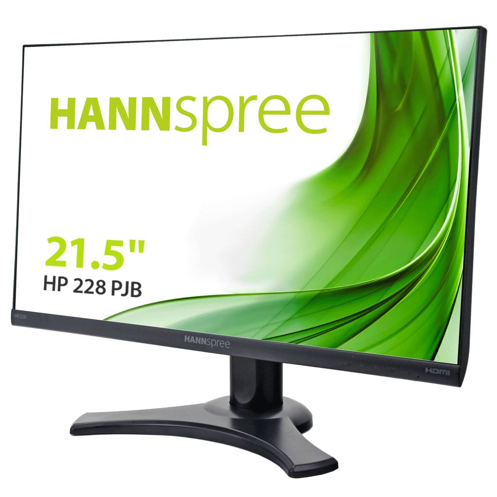 Hannspree HP 228 PJB 54.6 cm (21.5") 1920 x 1080 pixels Full HD LED Black Monitor
