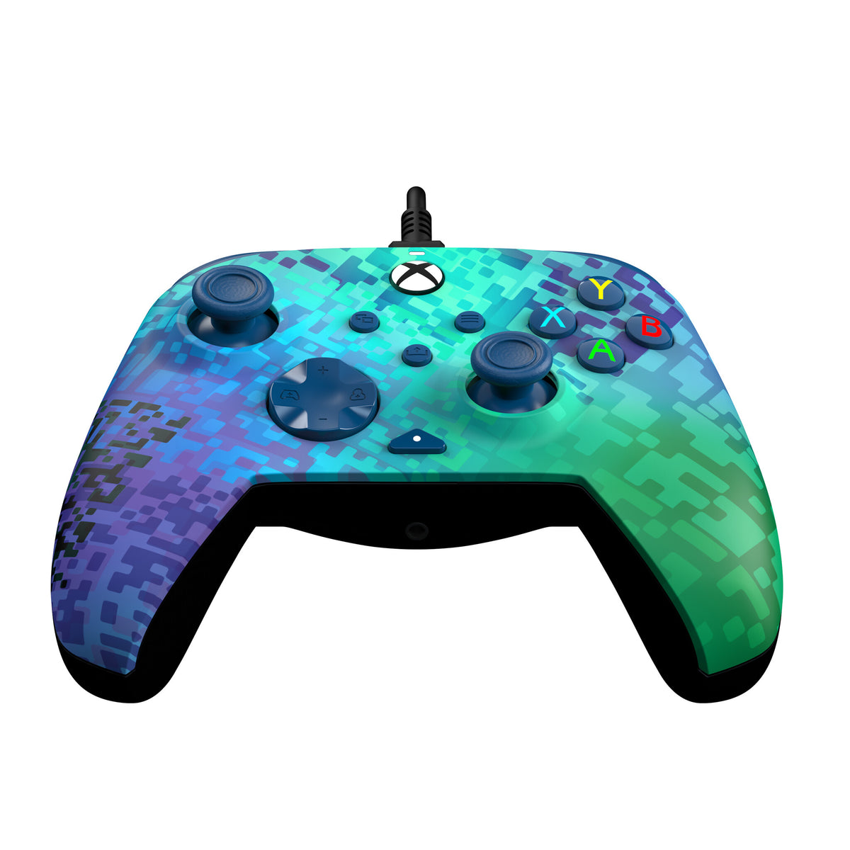 PDP Rematch Advanced Wired Controller for PC / Xbox Series X|S in Glitch Green