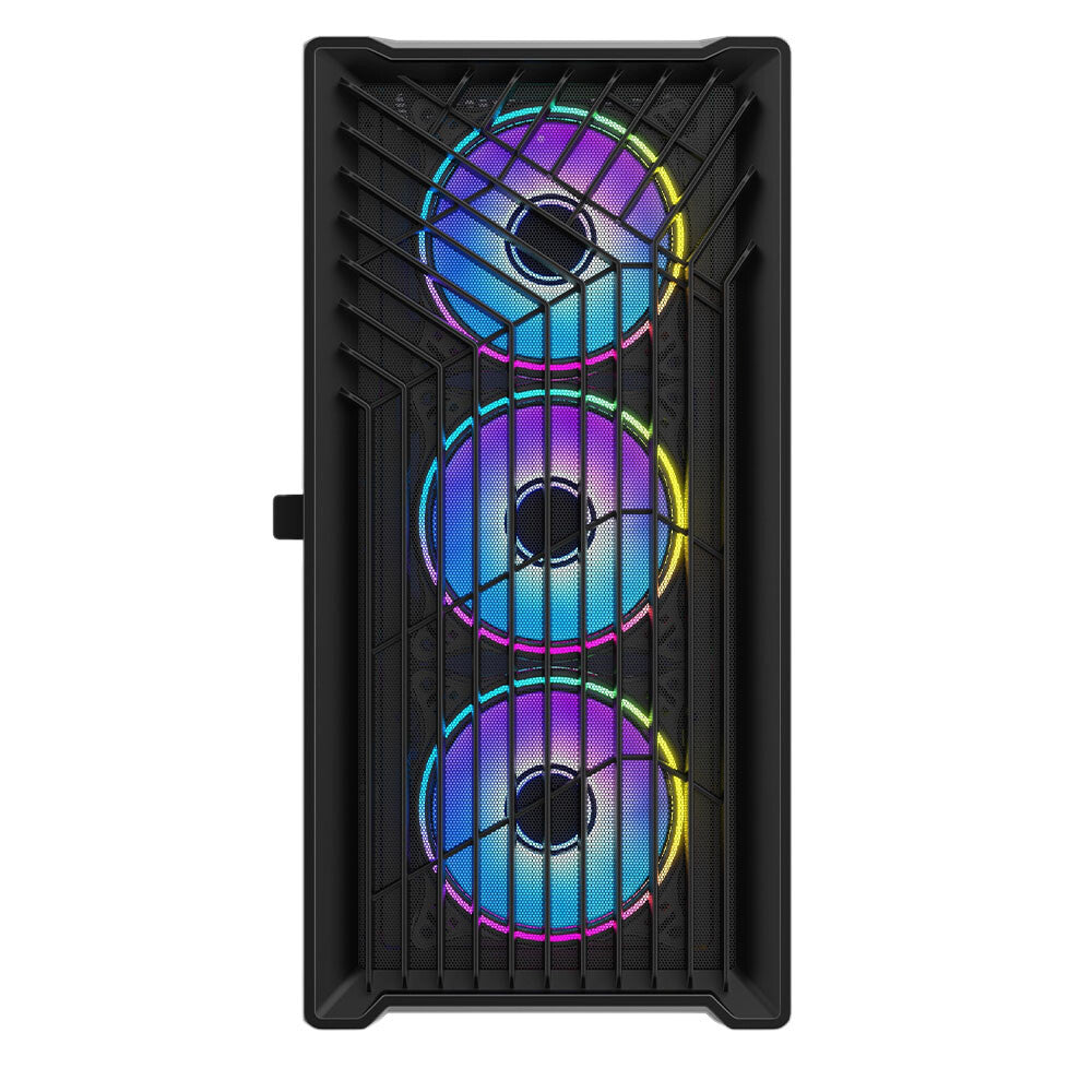 VIDA Cyclone - microATX Mid Tower Case in Black