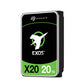 Seagate Enterprise Exos X20 - 7.2K RPM Serial ATA III 3.5" HDD - 20 TB