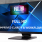 Acer UT1 UT241Y - 60.5 cm (23.8") - 1920 x 1080 pixels FHD LED Touchscreen Monitor