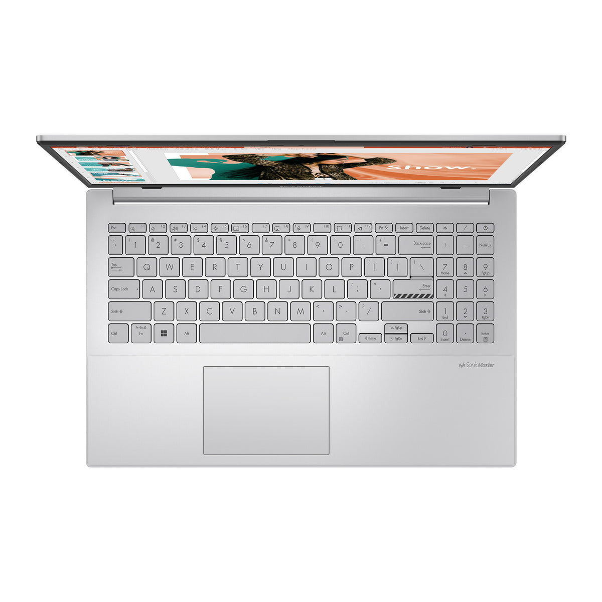 ASUS Vivobook Go 15 OLED Laptop - 39.6 cm (15.6") - AMD Ryzen™ 5 7520U - 8 GB LPDDR5-SDRAM - 256 GB SSD - Wi-Fi 6E - Windows 11 Home in S mode - Silver