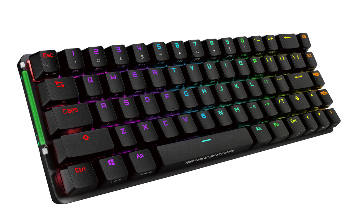 ASUS ROG Falchion NX - USB Wired + RF Wireless RGB Mechanical Keyboard in Black (QWERTY UK)