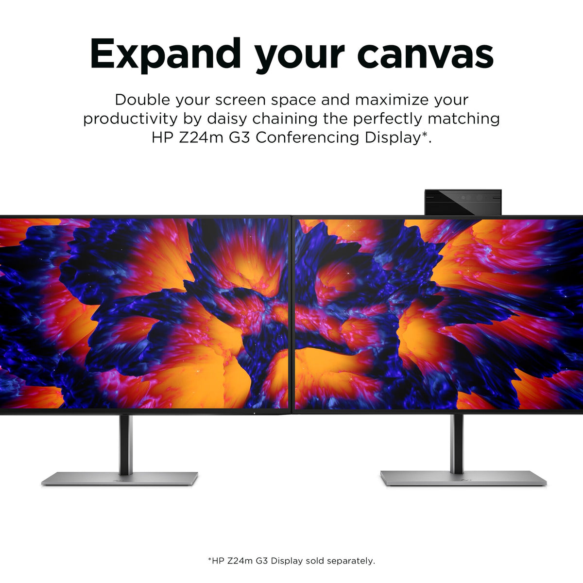 HP Z24Q G3 - 60.5 cm (23.8") - 2560 x 1440 pixels Quad HD Monitor
