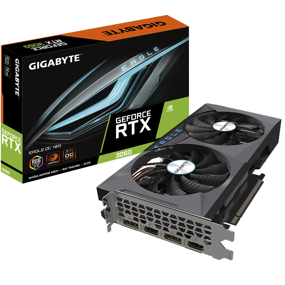 GIGABYTE EAGLE OC - NVIDIA 12 GB GDDR6 GeForce RTX 3060 graphics card