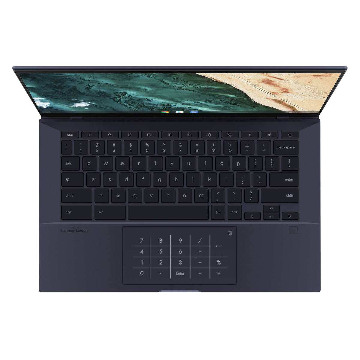 ASUS Chromebook - 35.6 cm (14") - Touchscreen - Intel® Core™ i5-1135G7 - 16 GB LPDDR4x-SDRAM - 256 GB SSD - Wi-Fi 6 - ChromeOS for Enterprise  - Black