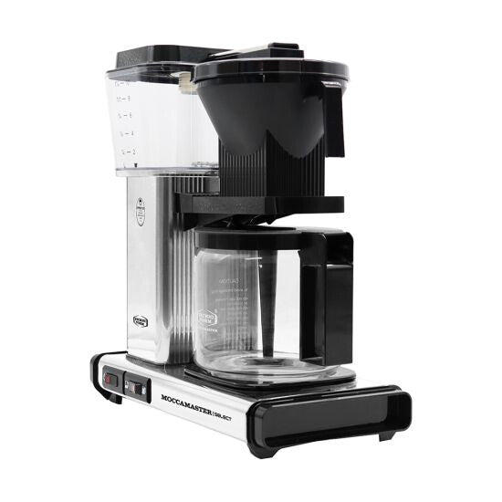 Moccamaster KBG Select - 1.25 Litre Fully-auto Drip coffee maker in Silver