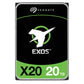 Seagate Enterprise Exos X20 - 7.2K RPM SAS 3.5" HDD - 20 TB