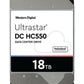 Western Digital Ultrastar DC HC550 - SAS 3.5" HDD - 18 TB