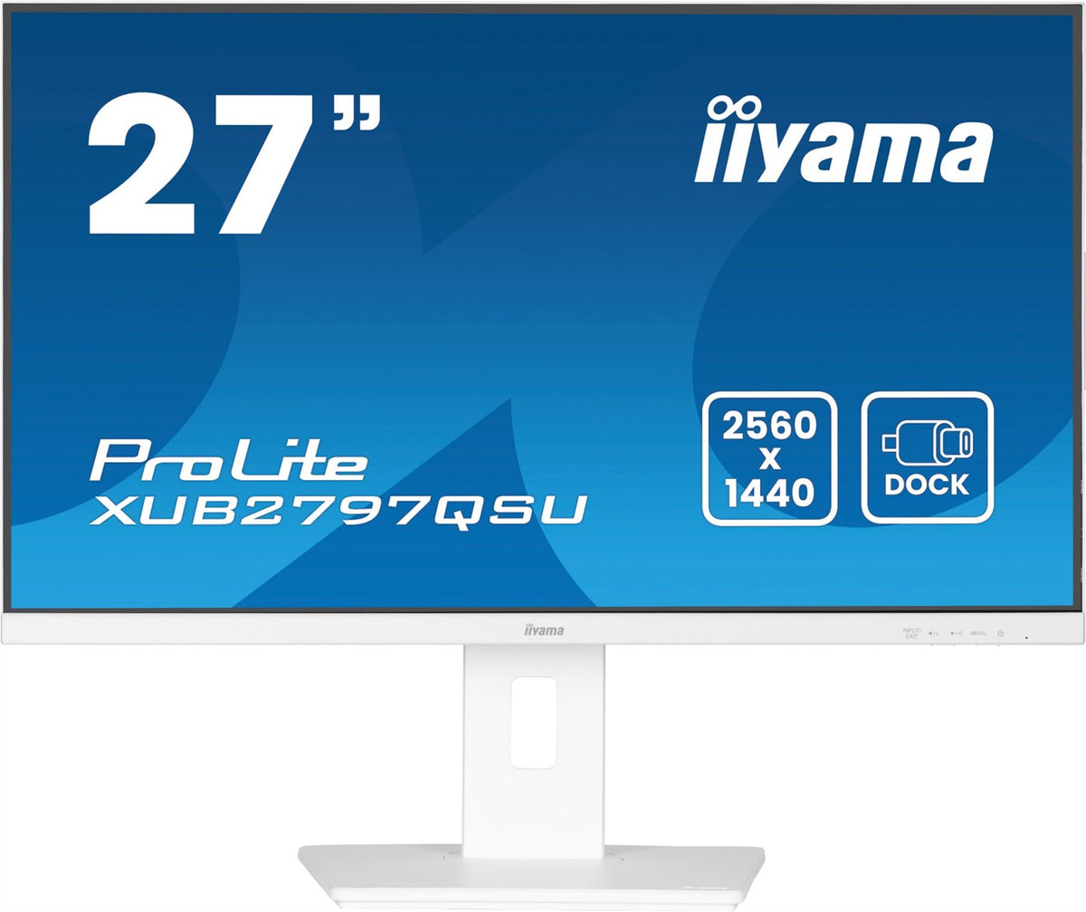 iiyama ProLite XUB2797QSU-W2 - 68.6 cm (27&quot;) - 2560 x 1440 pixels QHD LED Monitor