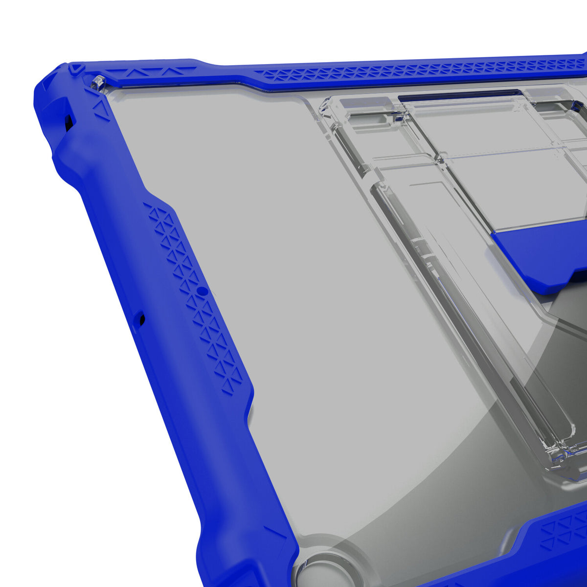 MAXCases Shield Extreme-X Cover for 10.2" iPad in Blue / Transparent
