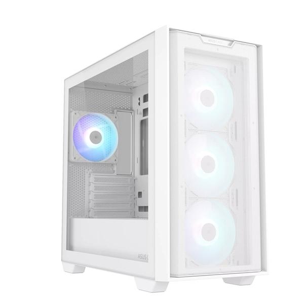 Asus A21 PLUS - MicroATX Mini Tower Case in White