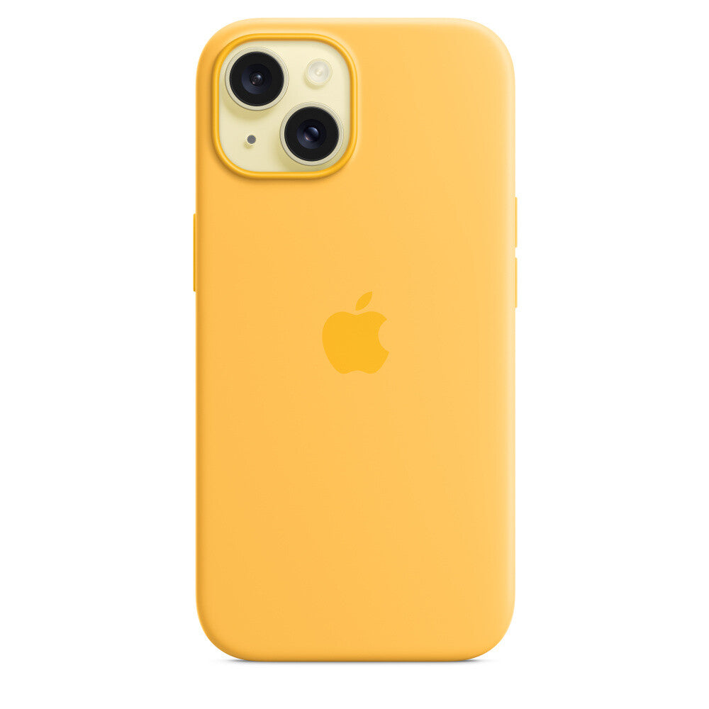 Apple MWNA3ZM/A - Silicone Case with MagSafe for iPhone 15 in Sunshine